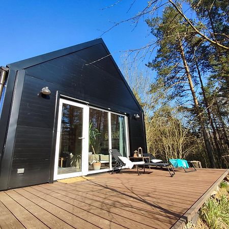 Modern Sauna Cabin In Horse Ranch Liyeplauke Buitenkant foto